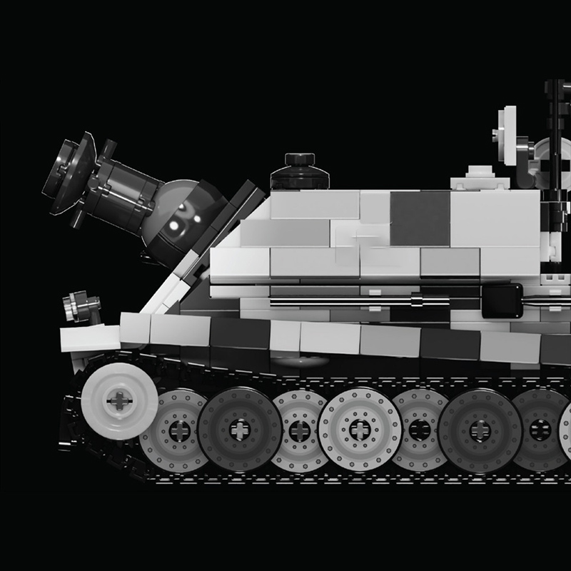 Heavy Equipment Lego - qwert ヘビーアサルトガンモデル MOC ビルディングブリック 戦争装備 モジュラーテクノロジー