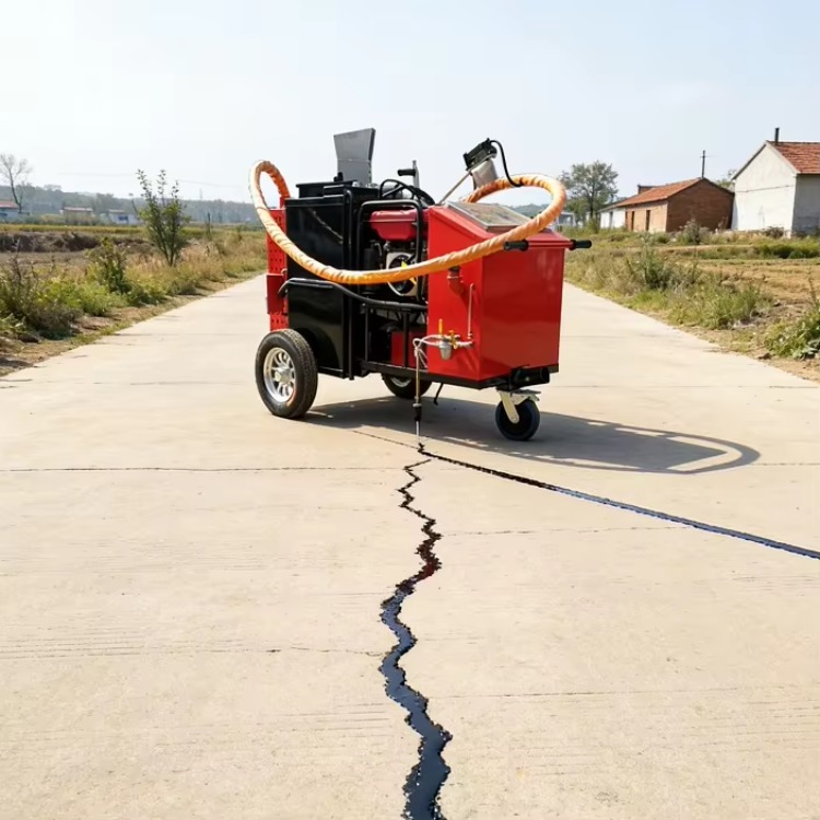 Road Crack Sealing Machine - 道路亀裂補修装置 アスファルト注入機 路面補修 75L 手押し式 安定加熱システム