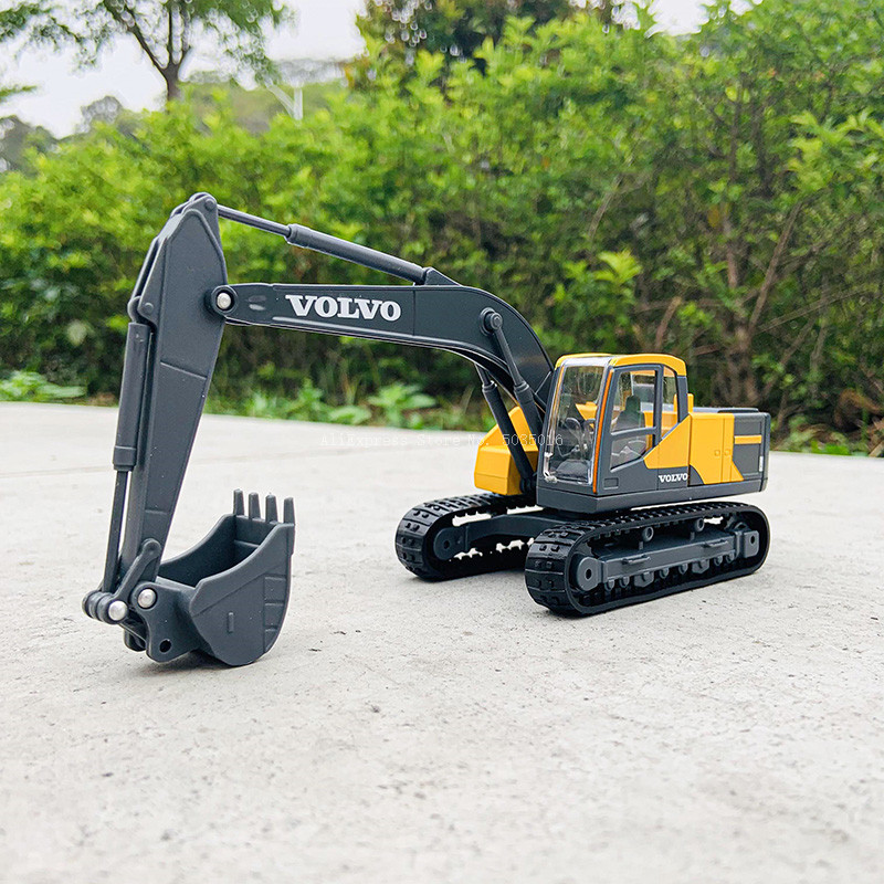 Heavy Equipment Cat - Bburago 1:50 ボルボ掘削機モデル高模造ダイカスト金属子供のおもちゃのボーイフレンドギフトシミュレーション合金車コレクション