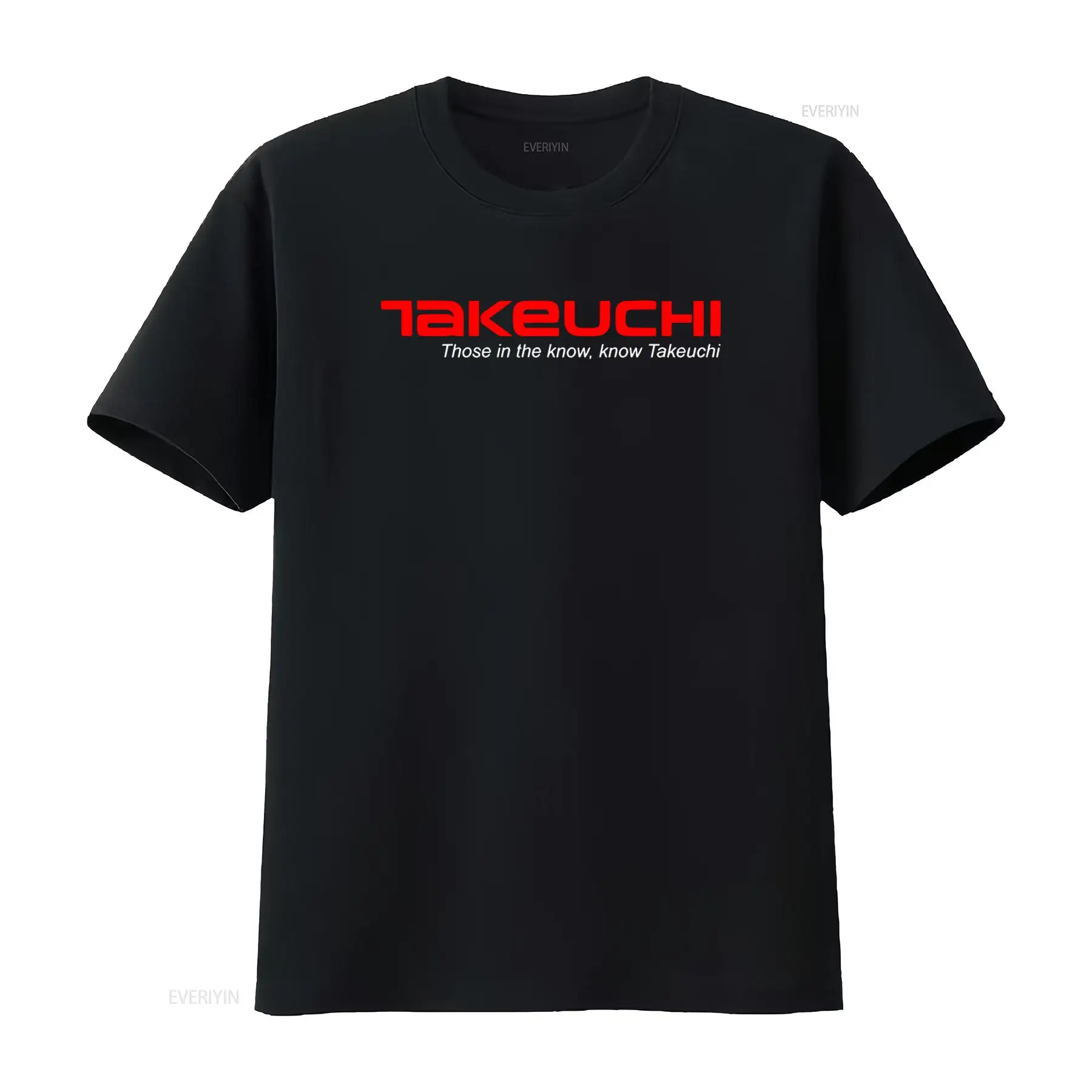 Heavy Equipment Logos - NWT Takeuchi Excavators 重機用ロゴ T シャツ
