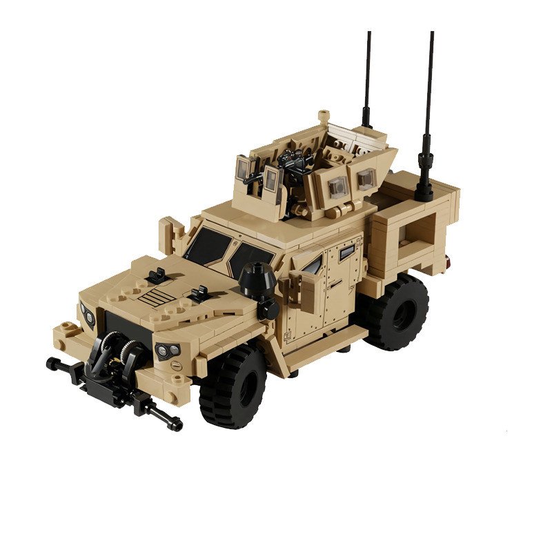 M1278重砲運搬車モデルMOCビルディングブリック戦争装備 - Heavy Equipment Lego のレビューと価格