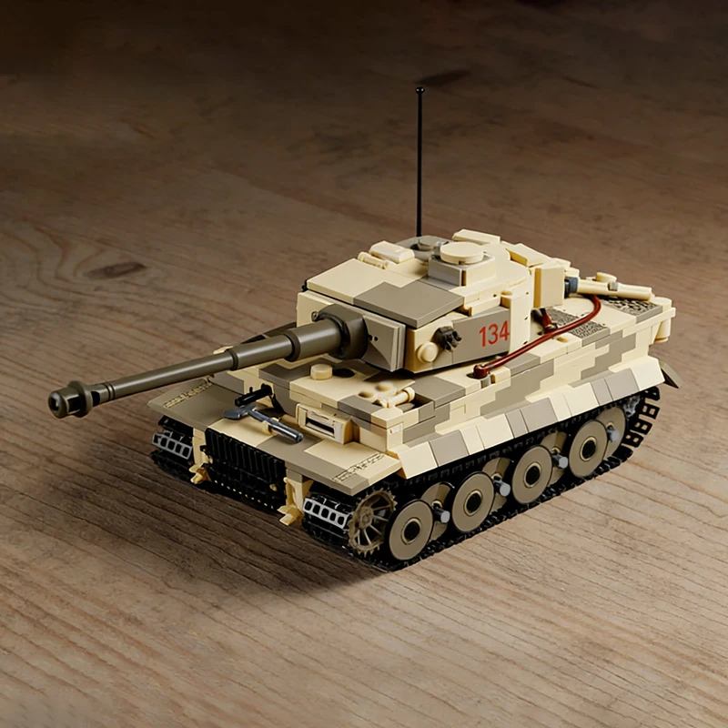 重戦車モデルMOC組み立てブロック戦争機器モジュラーテクノロ - Heavy Equipment Lego のレビューと価格