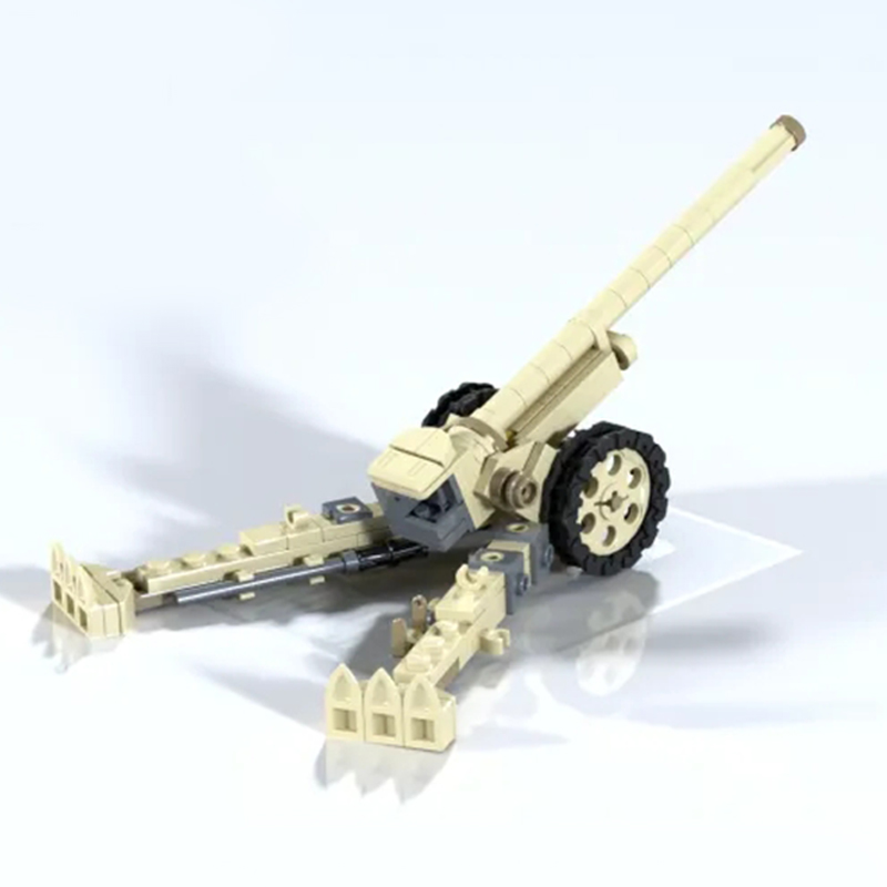 qwer 149/40 重野戦砲モデル MOC ビルディング - Heavy Equipment Lego のレビューと価格