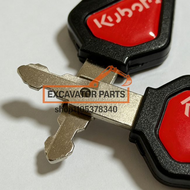 1個入り 459A イグニッションキー 赤色ロゴ付き クボタ - Heavy Equipment Logos のレビューと価格