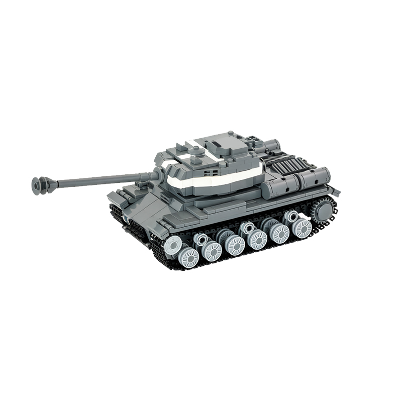IS-2 ロシア重戦車モデル MOC ビルディングブリック  - Heavy Equipment Lego のレビューと価格