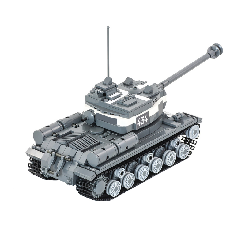 IS-2 ロシア重戦車モデル MOC ビルディングブリック  - Heavy Equipment Lego のレビューと価格