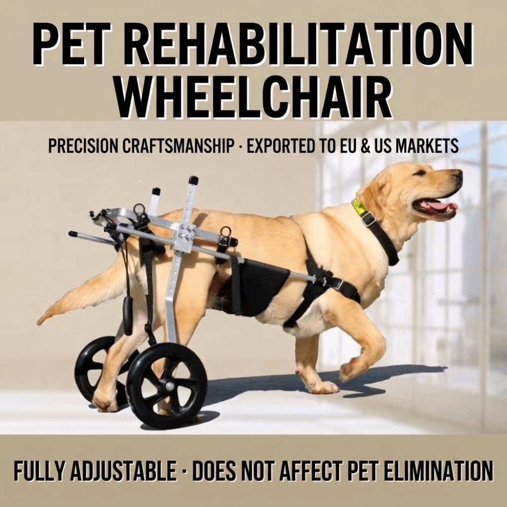 大型犬用後肢サポート付き車椅子、通気性のあるペット用車椅子、 - Heavy Equipment Cat のレビューと価格