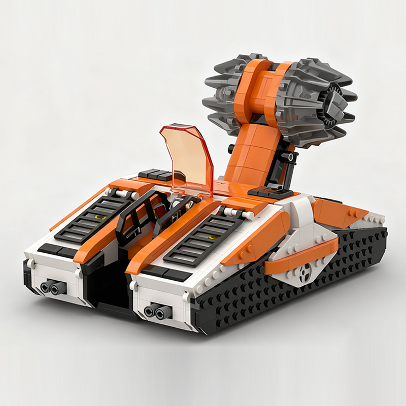 重宇宙採掘車両モデル MOC 組み立てブロック 戦争装備 モ - Heavy Equipment Lego のレビューと価格