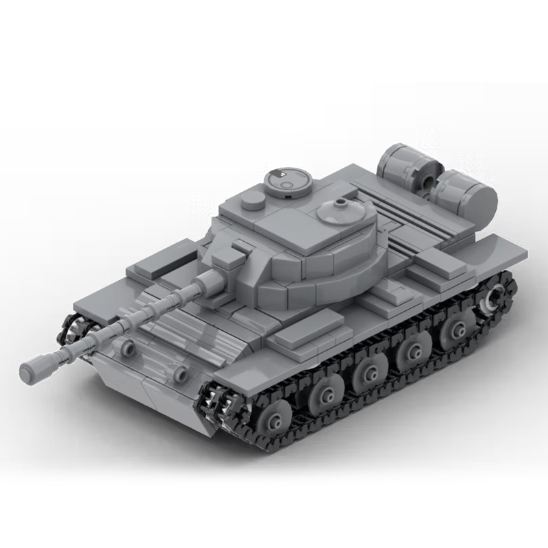 T-54/55 重戦車モデル MOC ビルディングブリック  - Heavy Equipment Lego のレビューと価格