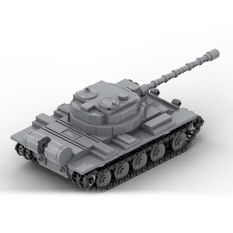 T-54/55 重戦車モデル MOC ビルディングブリック  - Heavy Equipment Lego のレビューと価格