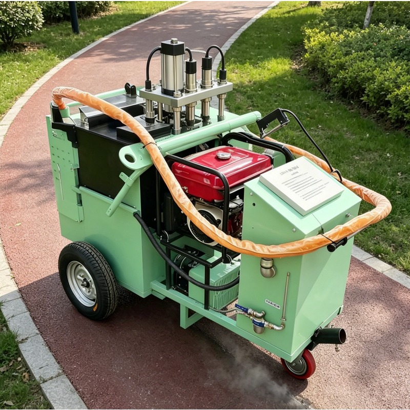 カスタマイズされたひび割れ補修機 手押し式ホットメルトケトル - Road Crack Sealing Machine のレビューと価格