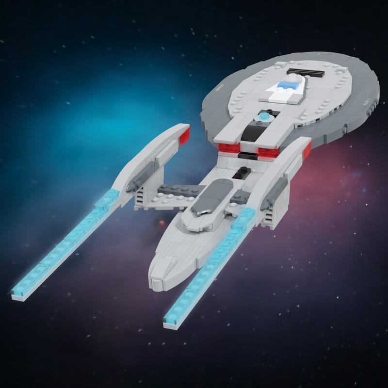 軍用大型宇宙巡洋艦モデル MOC 組み立てブロック 戦争装備 - Heavy Equipment Lego のレビューと価格