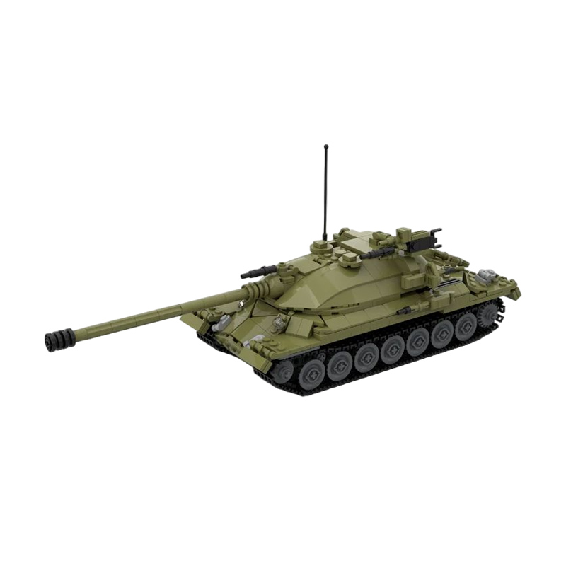 QWERT IS-7 重戦車モデル MOC ビルディングブリ - Heavy Equipment Lego のレビューと価格