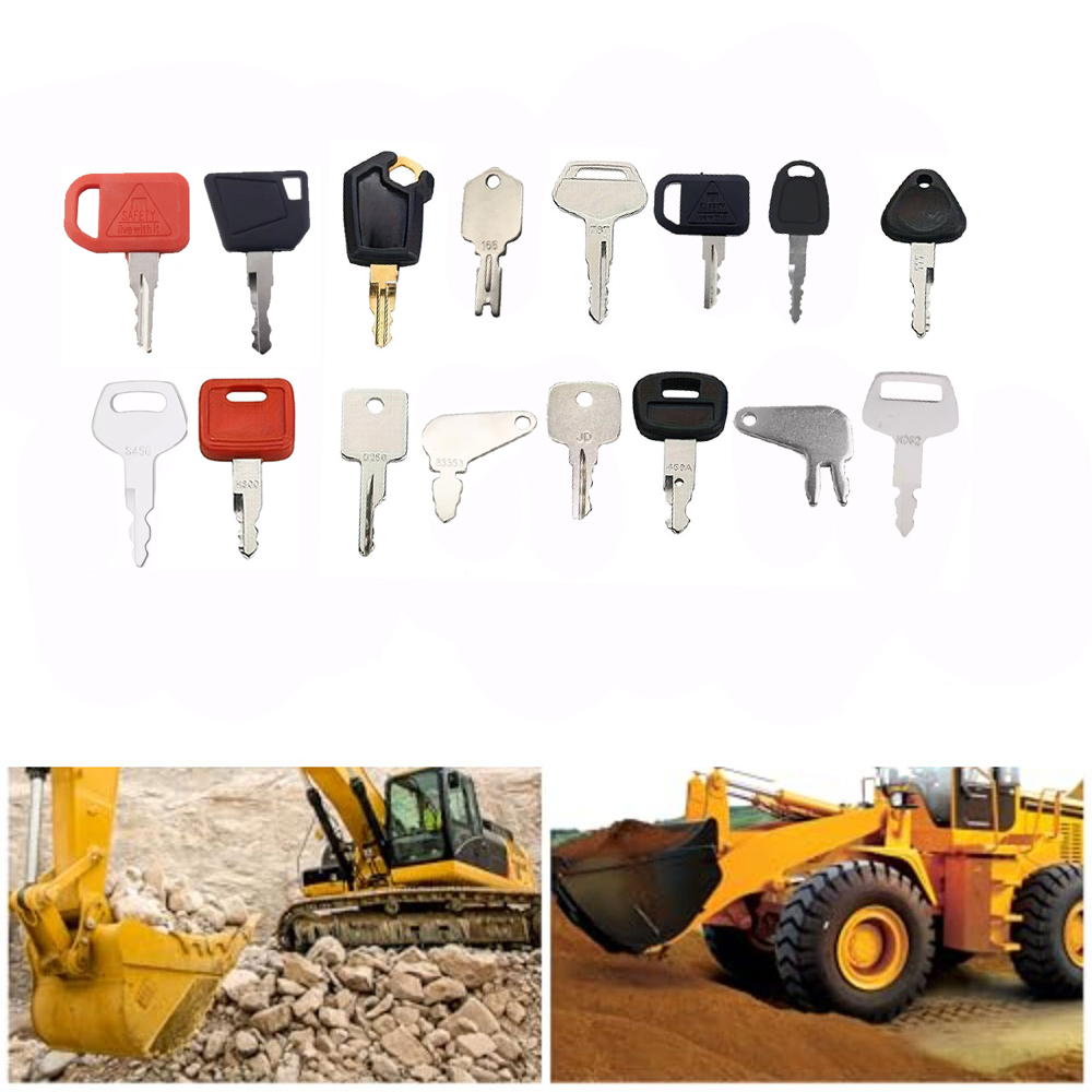 16個入り重機キーセット（CAT、ジョンディア、JCB、コマ - Heavy Equipment Cat のレビューと価格