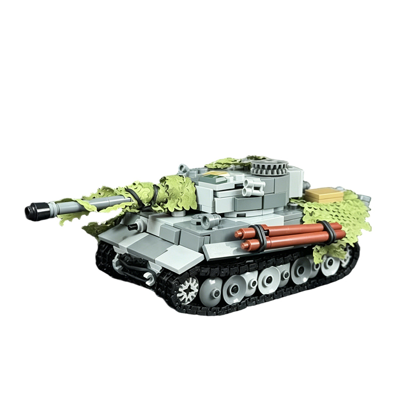 タイガー237重戦車モデル MOC組み立てブロック 戦争装備 - Heavy Equipment Lego のレビューと価格