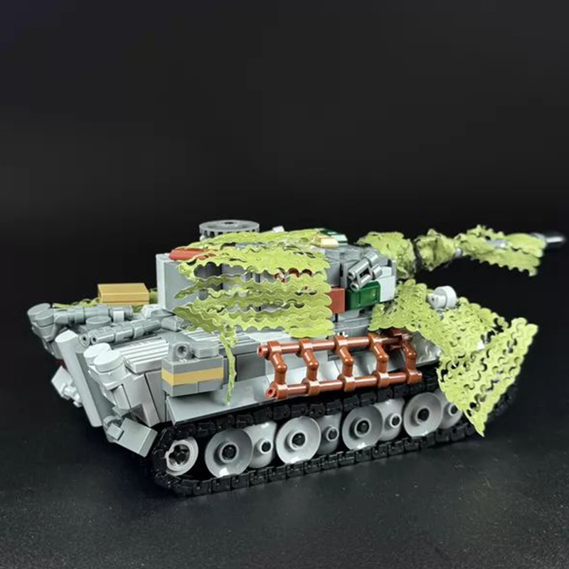 タイガー237重戦車モデル MOC組み立てブロック 戦争装備 - Heavy Equipment Lego のレビューと価格